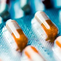 capsules in a blister